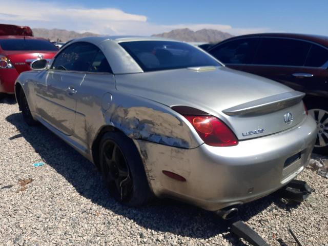 Photo 2 VIN: JTHFN48Y930040724 - LEXUS SC 430 