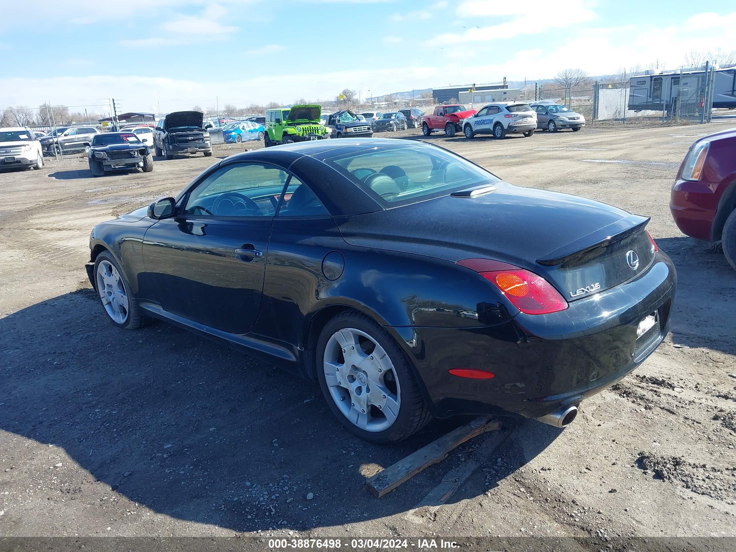 Photo 2 VIN: JTHFN48Y940056505 - LEXUS SC 