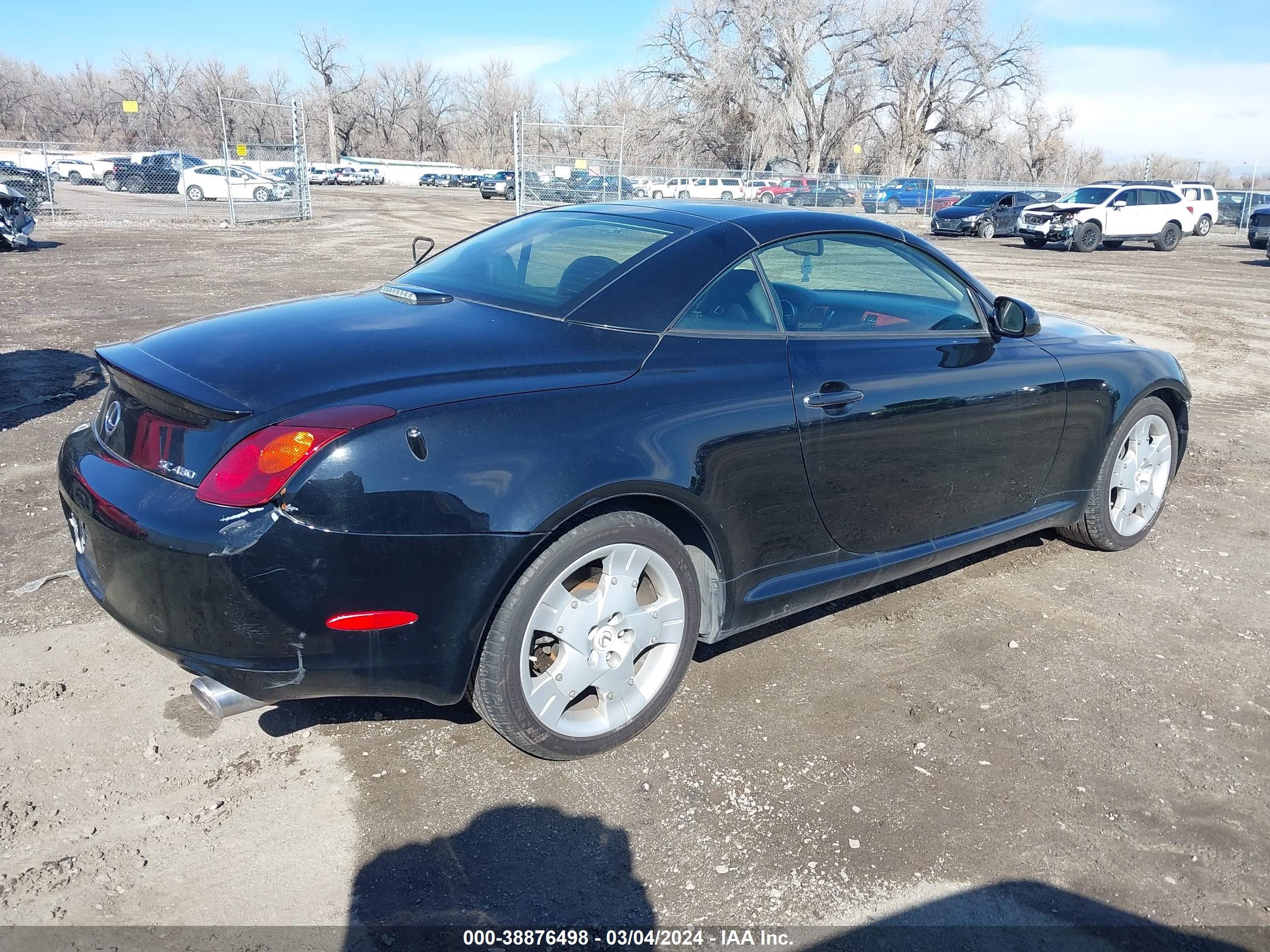 Photo 3 VIN: JTHFN48Y940056505 - LEXUS SC 