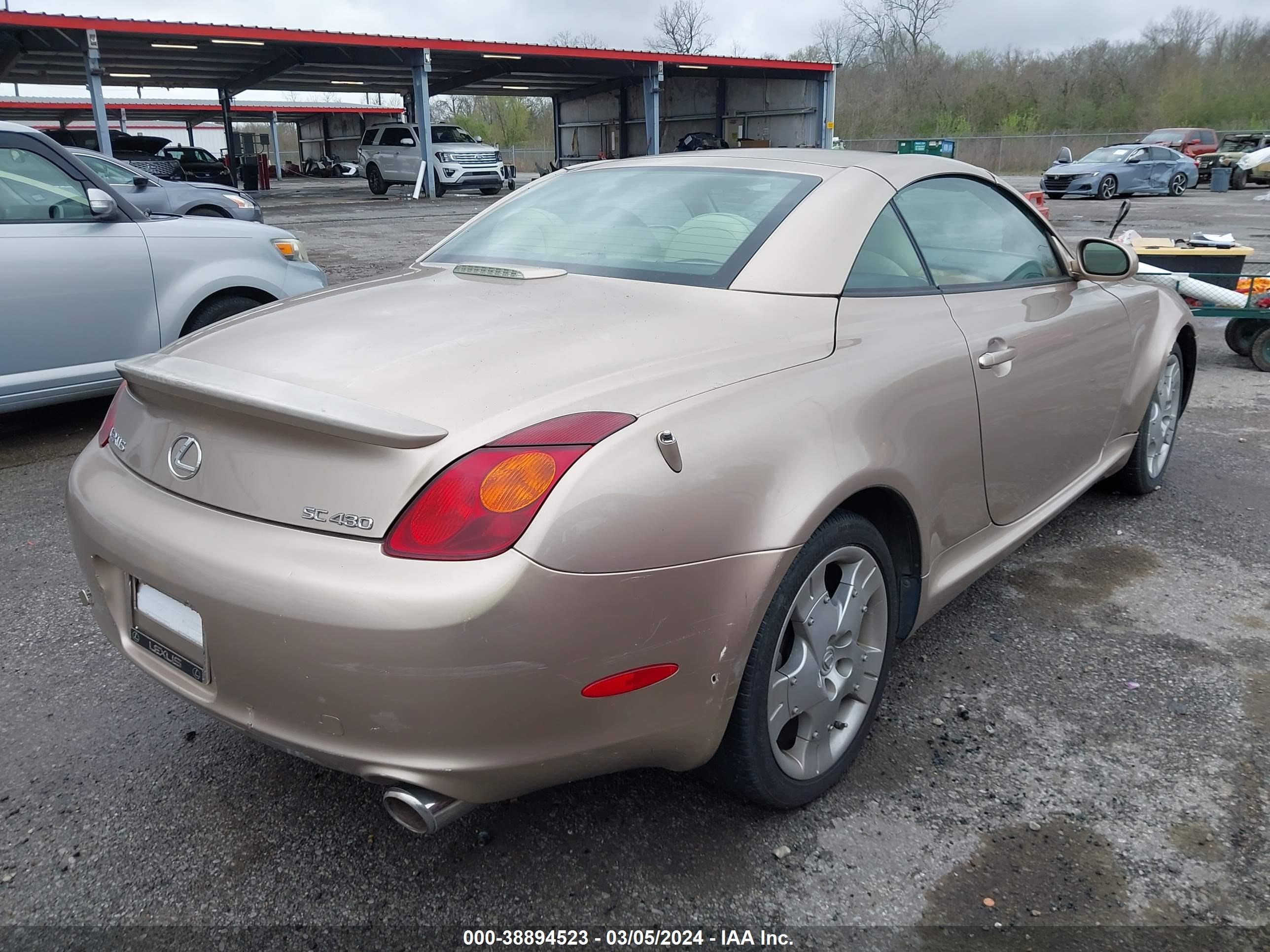 Photo 3 VIN: JTHFN48Y950066601 - LEXUS SC 