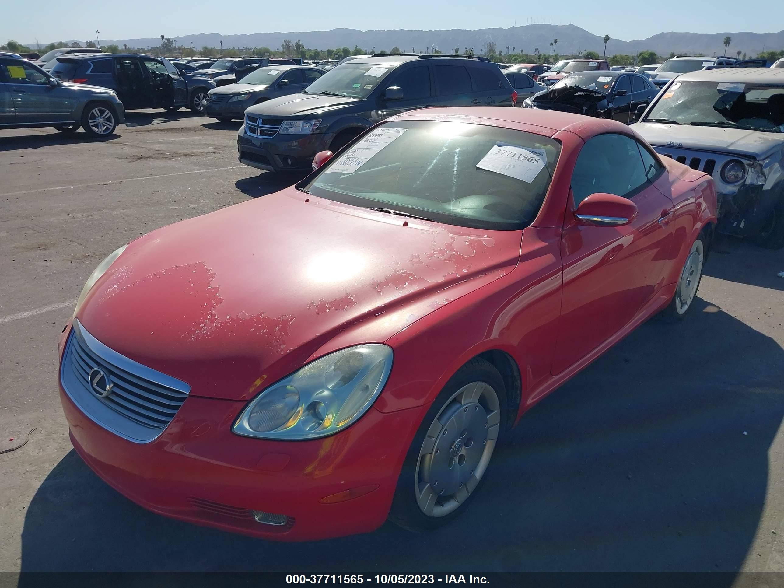 Photo 1 VIN: JTHFN48YX20007830 - LEXUS SC 