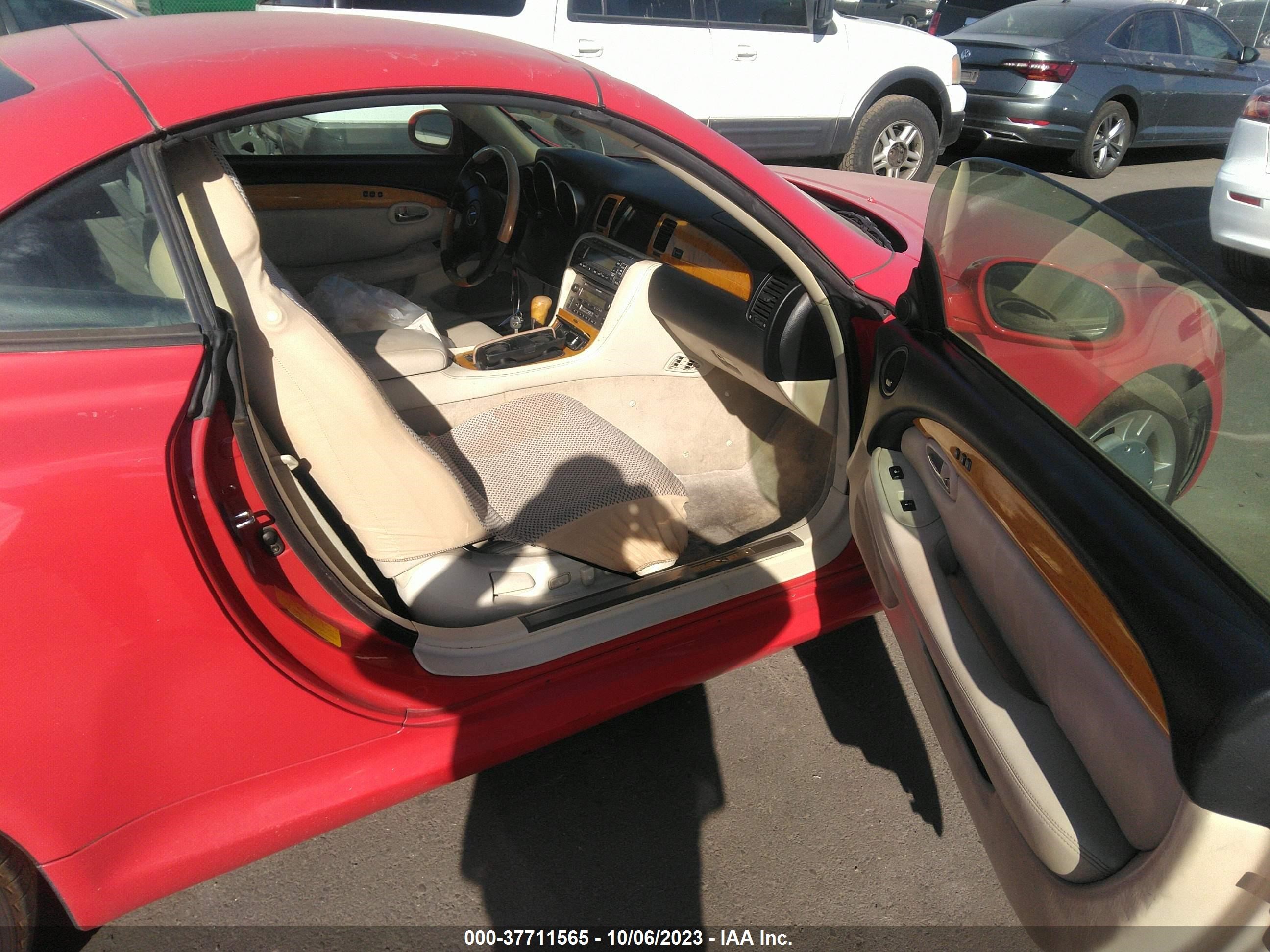 Photo 4 VIN: JTHFN48YX20007830 - LEXUS SC 