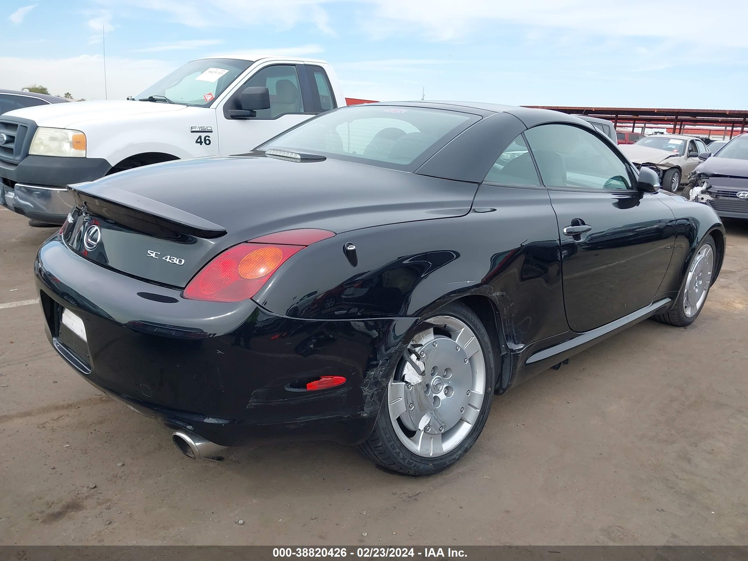 Photo 5 VIN: JTHFN48YX40054150 - LEXUS SC 