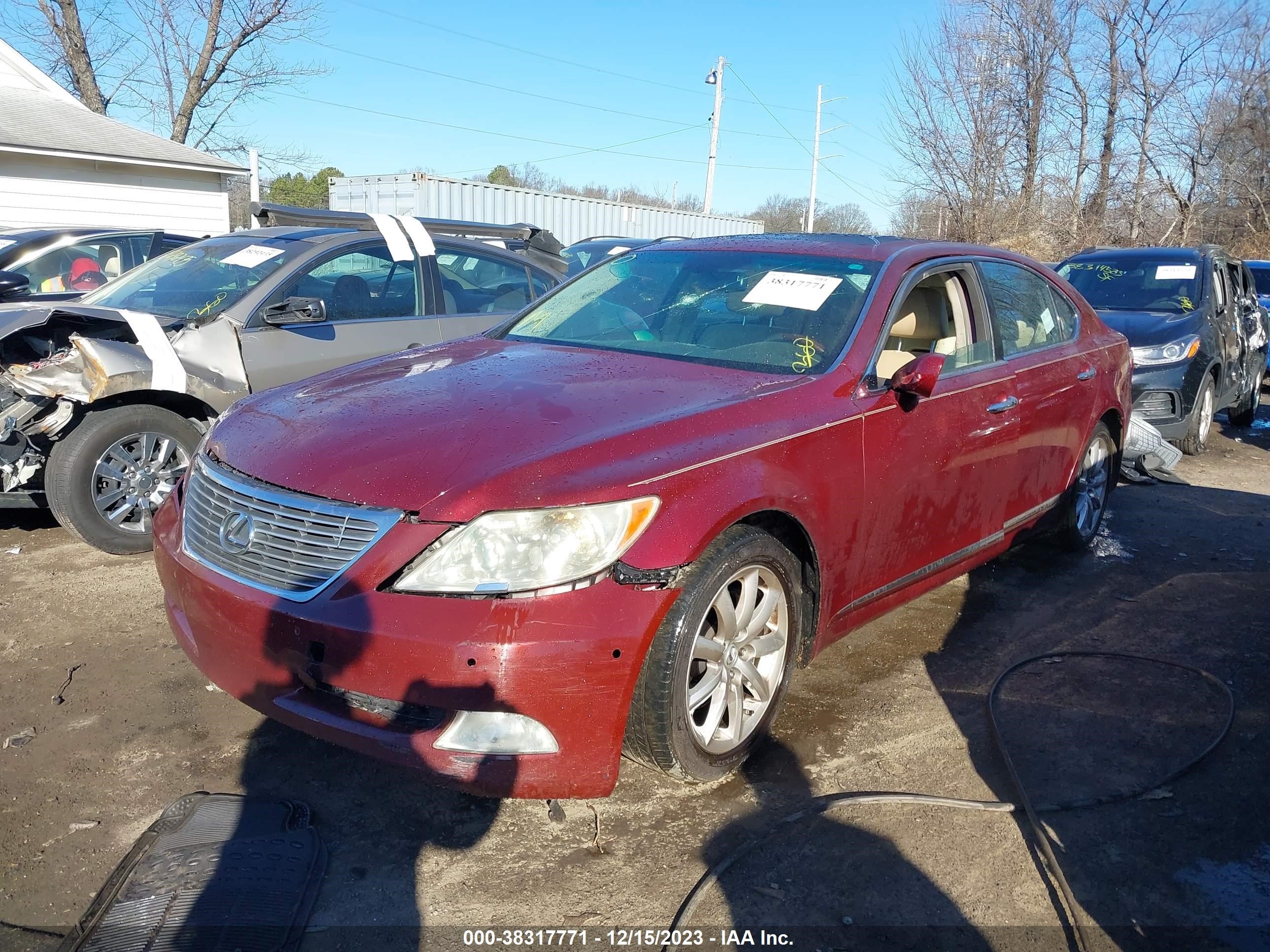 Photo 1 VIN: JTHGL46F375007562 - LEXUS LS 