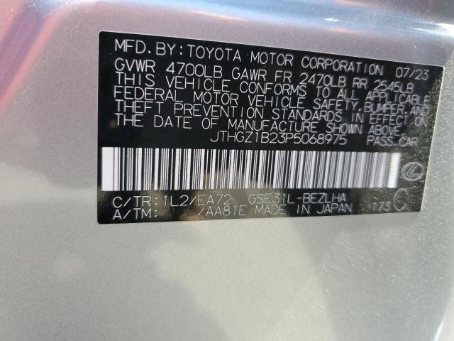 Photo 12 VIN: JTHGZ1B23P5068975 - LEXUS IS 350 F S 