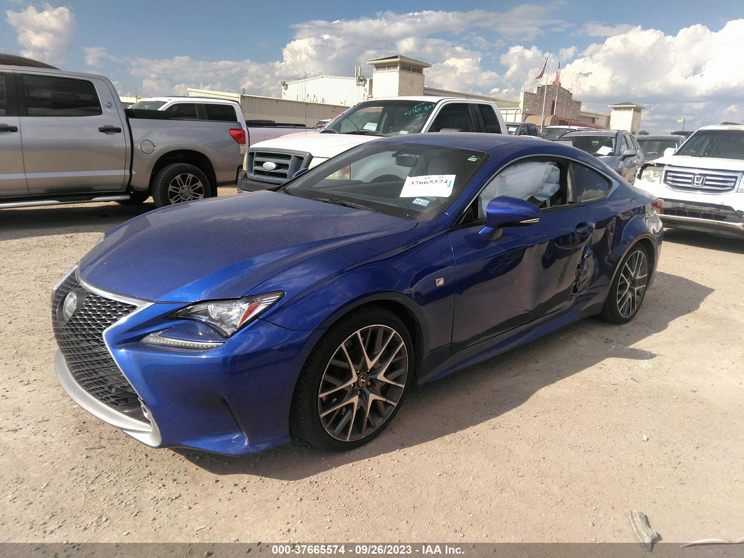 Photo 1 VIN: JTHHE5BC1F5003511 - LEXUS RC 