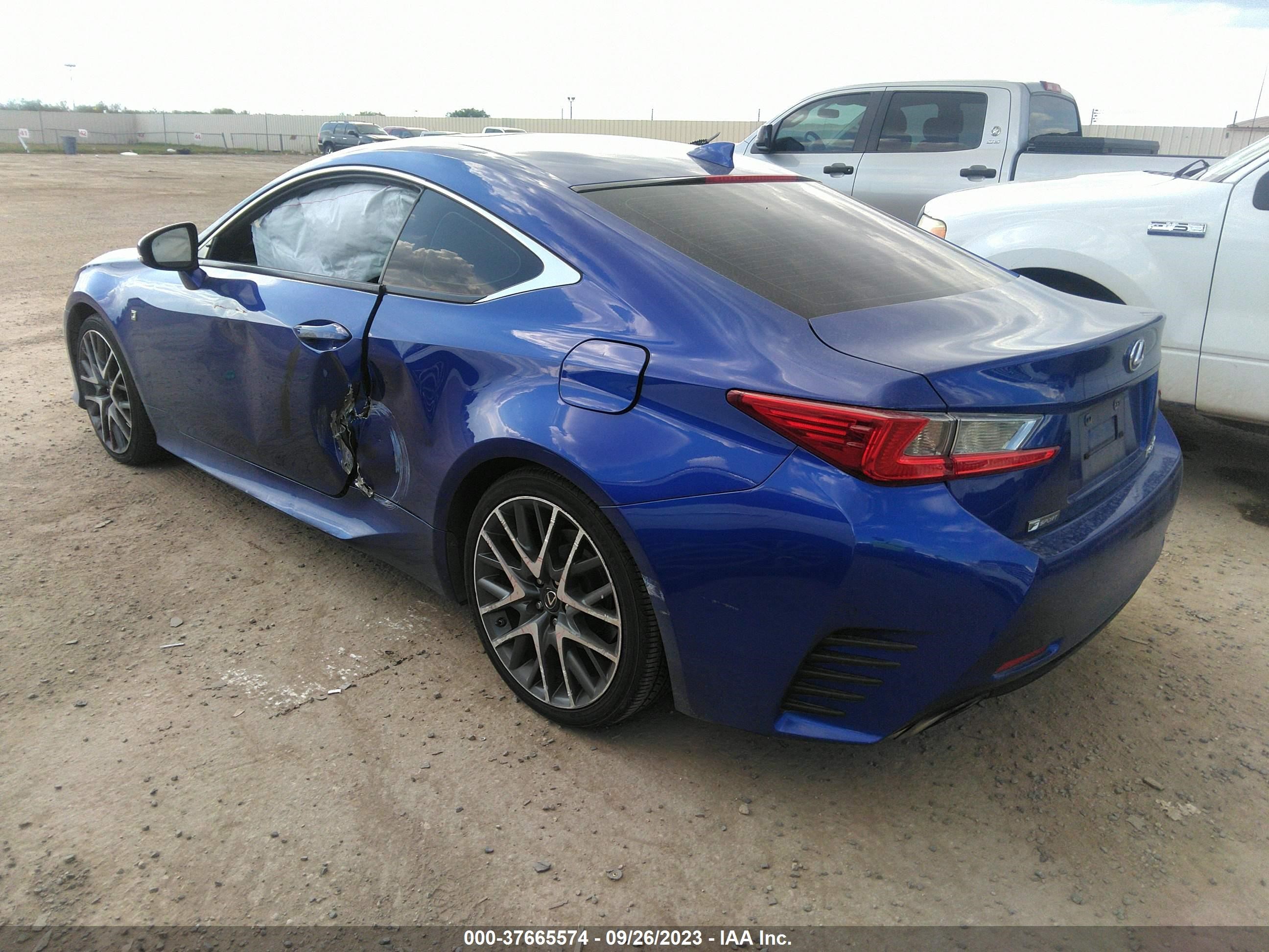 Photo 2 VIN: JTHHE5BC1F5003511 - LEXUS RC 