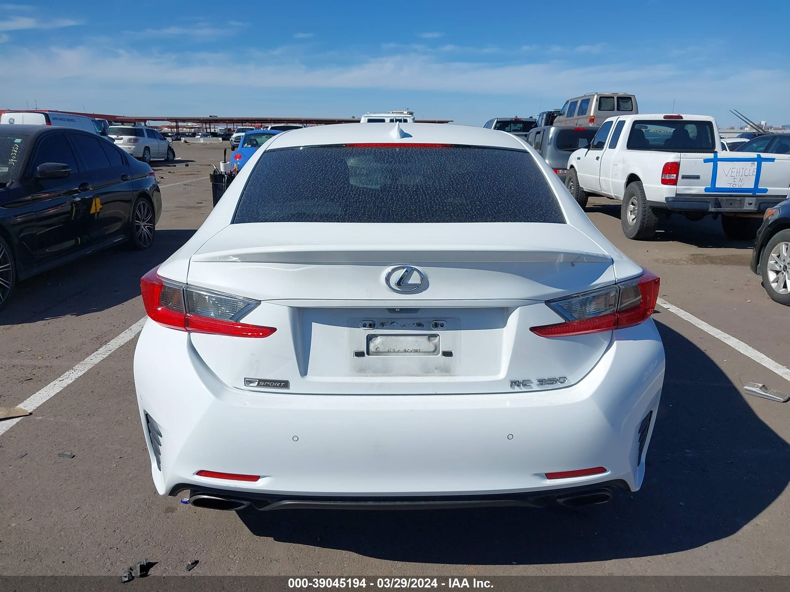 Photo 16 VIN: JTHHE5BCXF5001062 - LEXUS RC 