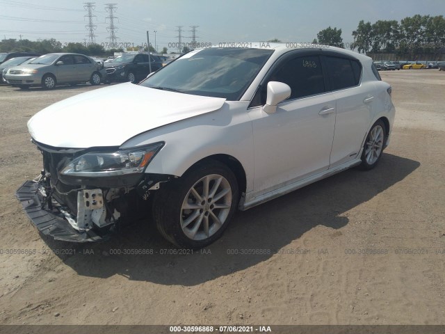 Photo 1 VIN: JTHKD5BH0C2048554 - LEXUS CT 200H 