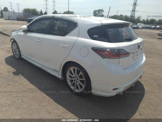 Photo 2 VIN: JTHKD5BH0C2048554 - LEXUS CT 200H 