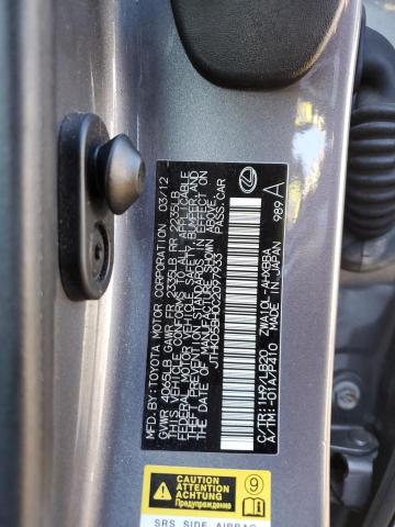 Photo 11 VIN: JTHKD5BH0C2097933 - LEXUS CT 200 