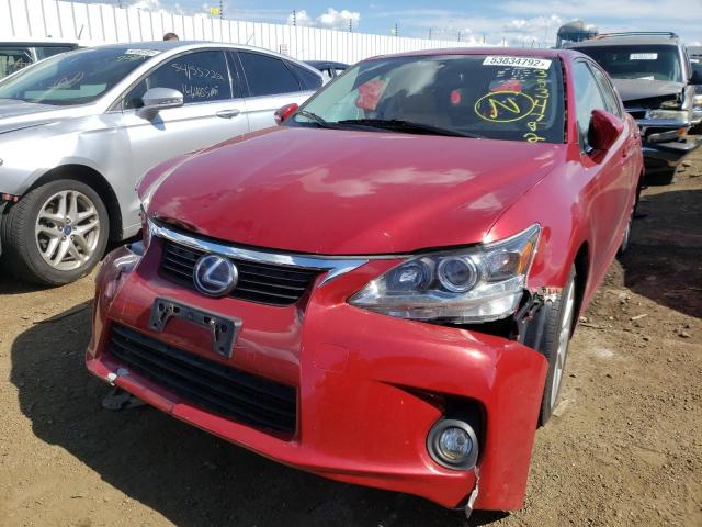 Photo 1 VIN: JTHKD5BH0D2167271 - LEXUS CT 200 