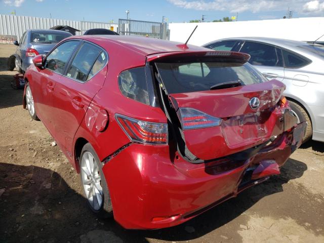 Photo 2 VIN: JTHKD5BH0D2167271 - LEXUS CT 200 