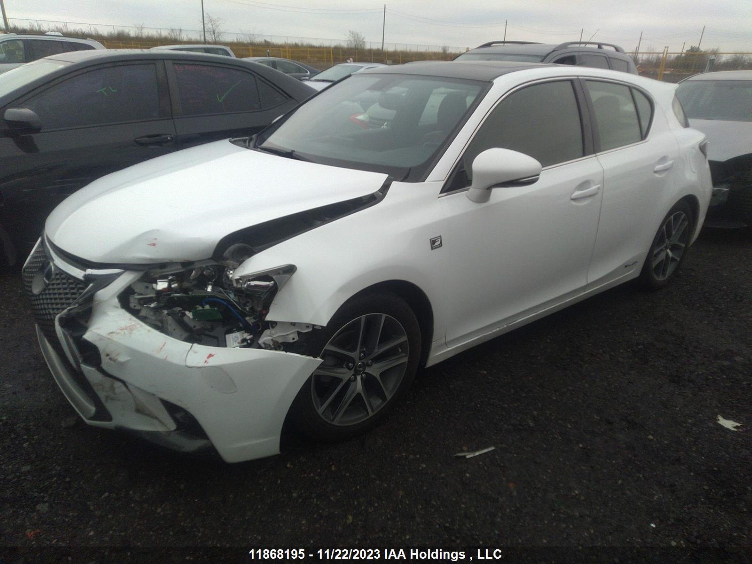 Photo 1 VIN: JTHKD5BH0F2218125 - LEXUS CT 