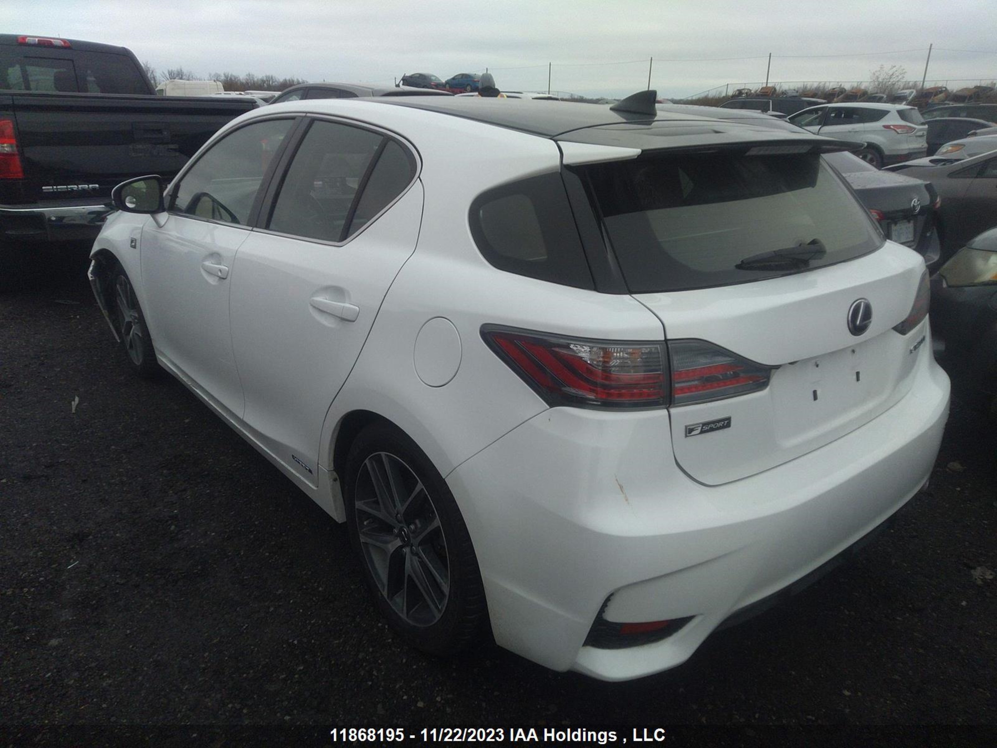 Photo 2 VIN: JTHKD5BH0F2218125 - LEXUS CT 