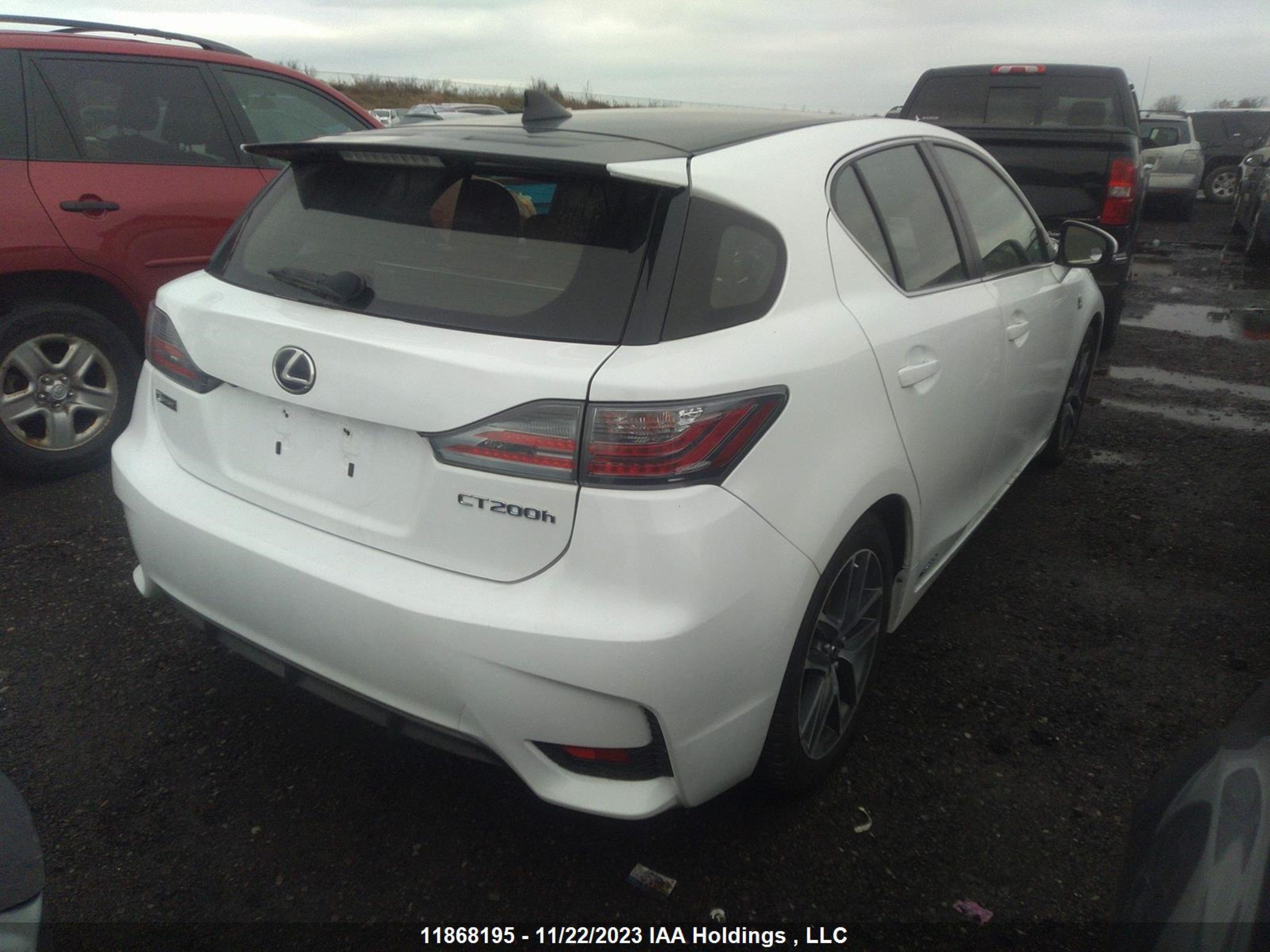 Photo 3 VIN: JTHKD5BH0F2218125 - LEXUS CT 