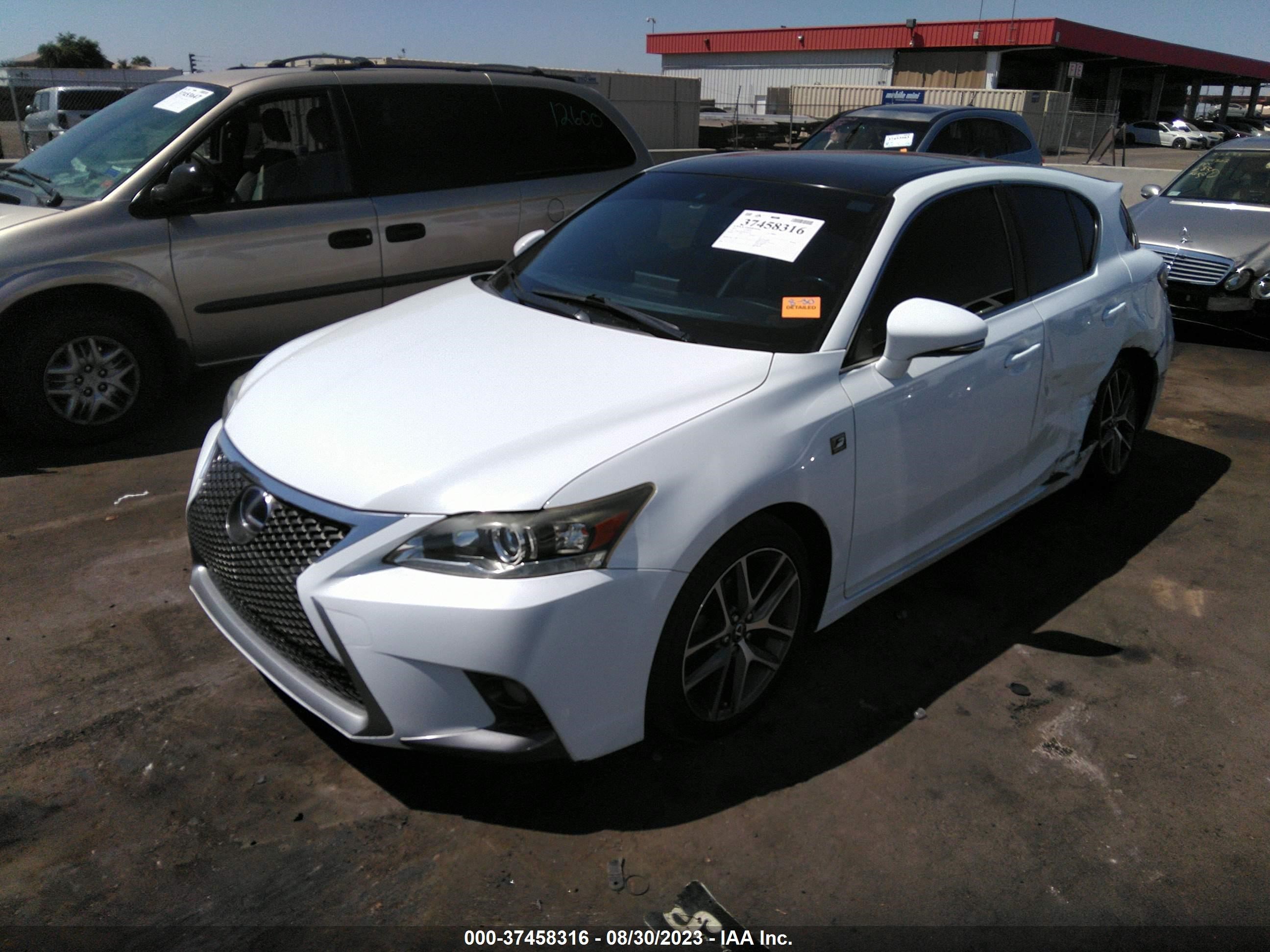 Photo 1 VIN: JTHKD5BH0F2229108 - LEXUS CT 