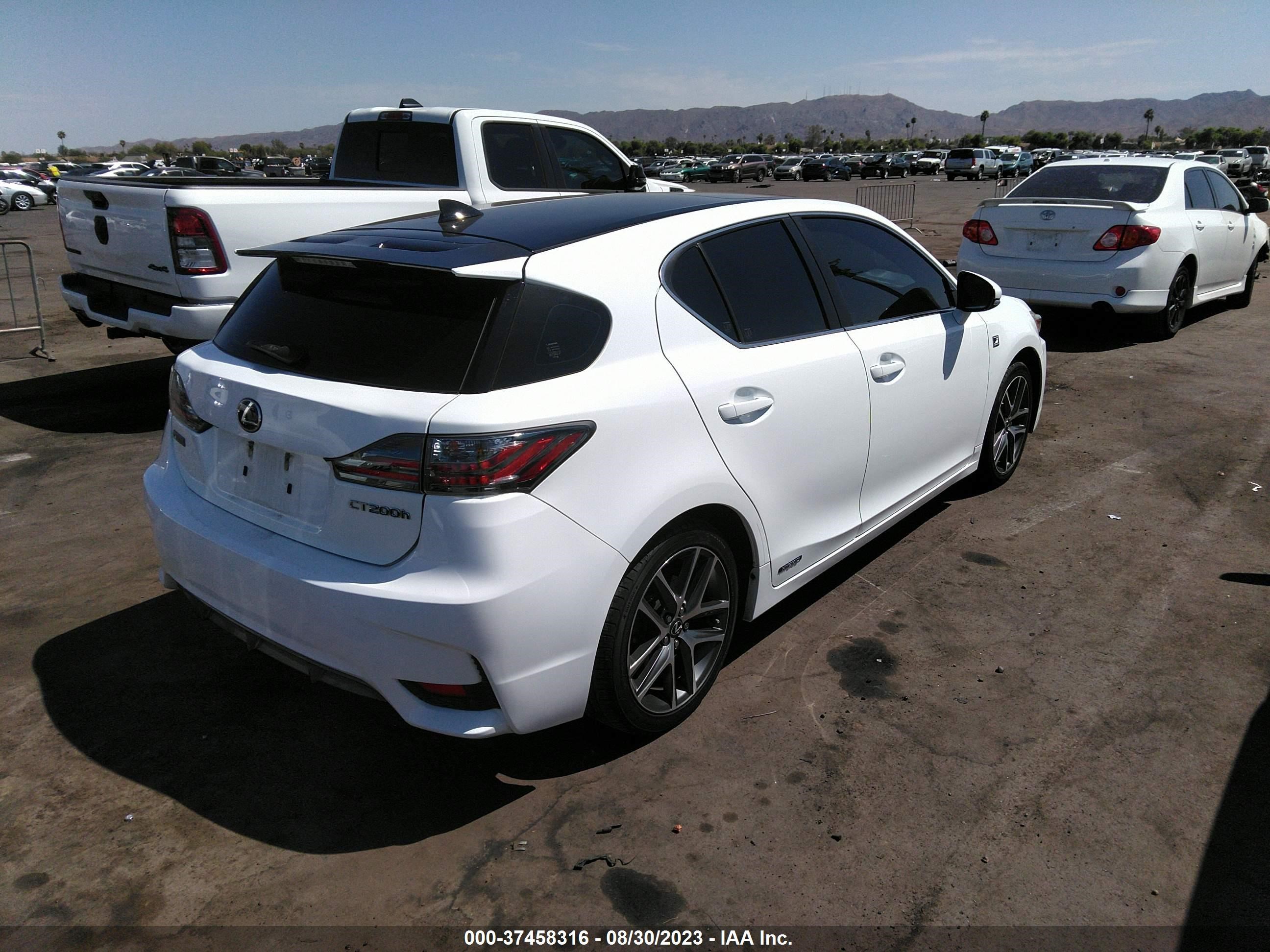 Photo 3 VIN: JTHKD5BH0F2229108 - LEXUS CT 