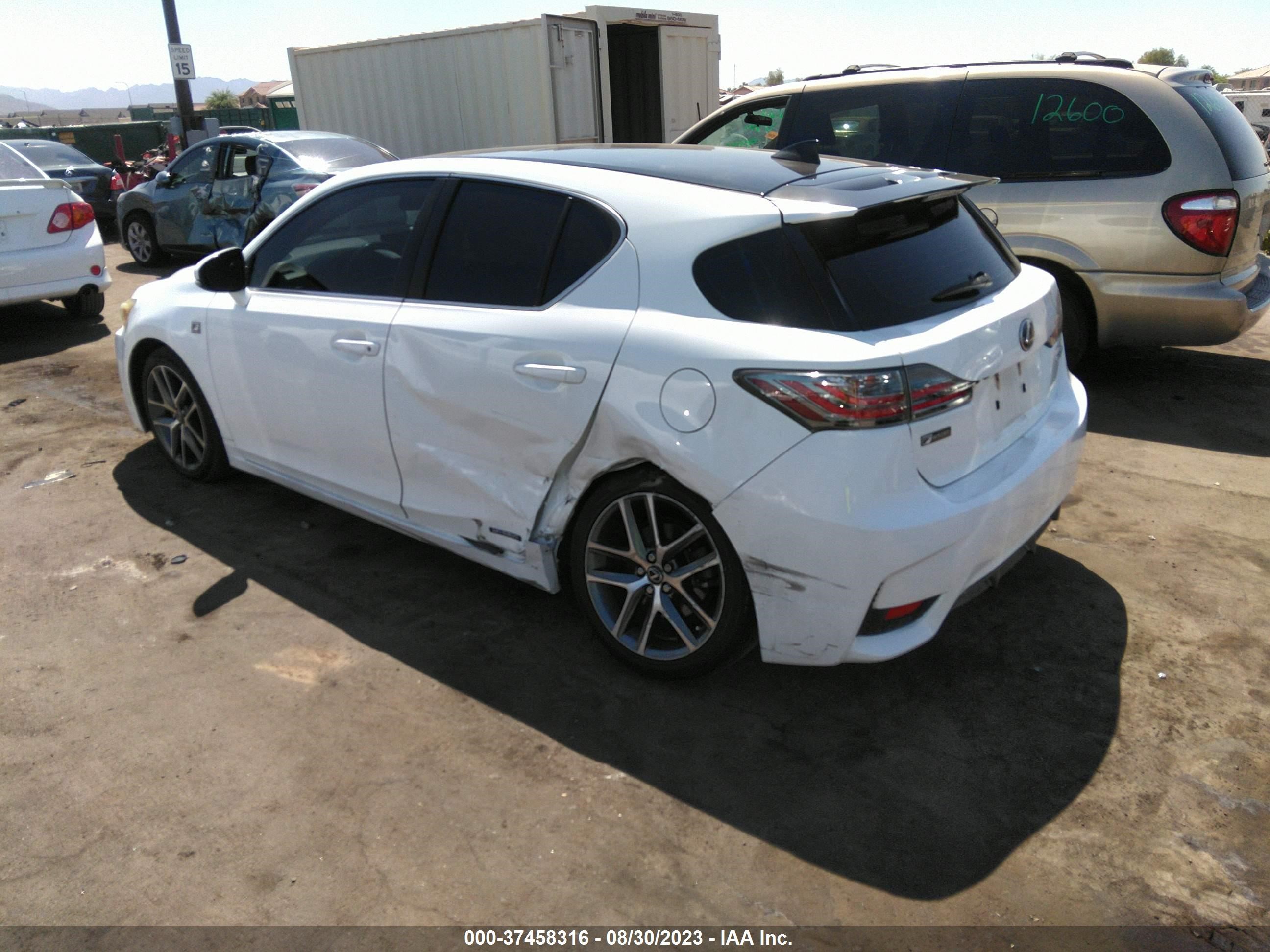 Photo 5 VIN: JTHKD5BH0F2229108 - LEXUS CT 