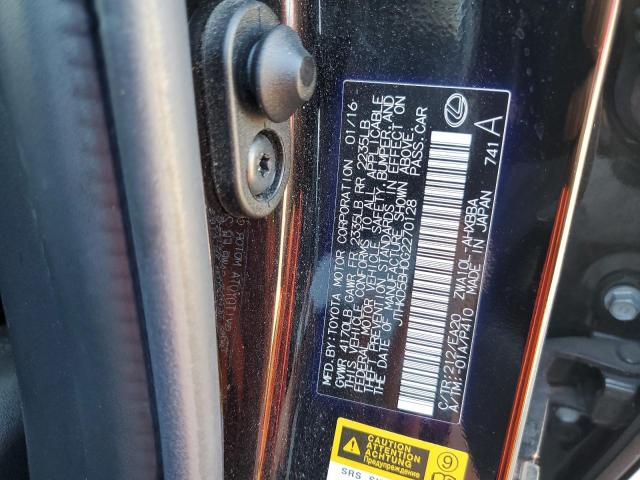 Photo 11 VIN: JTHKD5BH0G2270128 - LEXUS CT 200 