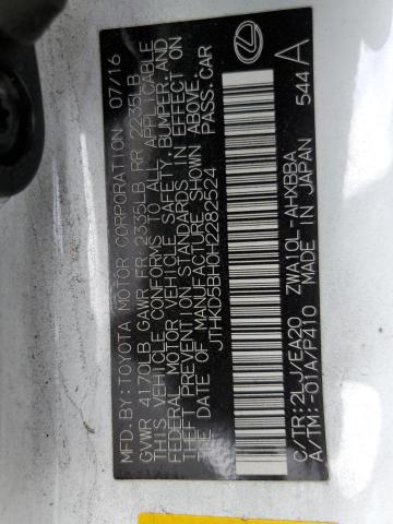 Photo 12 VIN: JTHKD5BH0H2282524 - LEXUS CT 200 