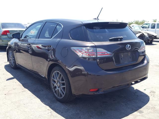 Photo 2 VIN: JTHKD5BH1B2029235 - LEXUS CT 200 