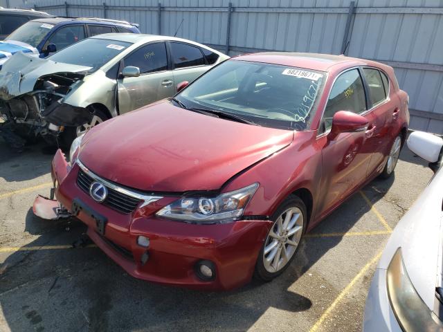 Photo 1 VIN: JTHKD5BH1B2040011 - LEXUS CT 200 