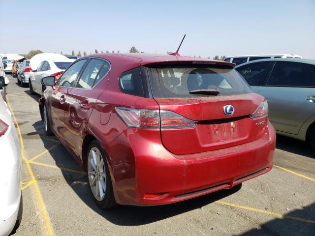 Photo 2 VIN: JTHKD5BH1B2040011 - LEXUS CT 200 