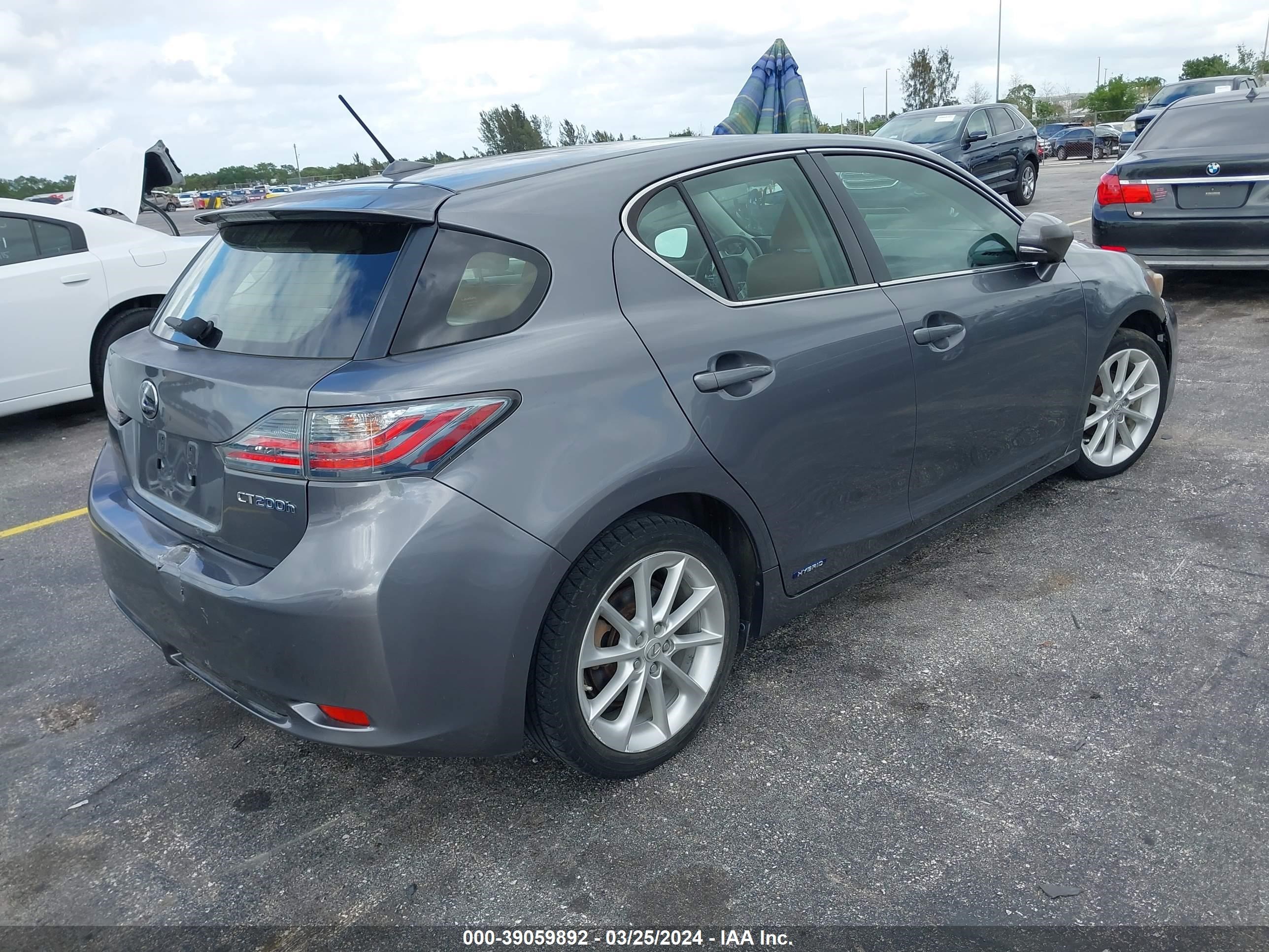 Photo 3 VIN: JTHKD5BH1C2082065 - LEXUS CT 