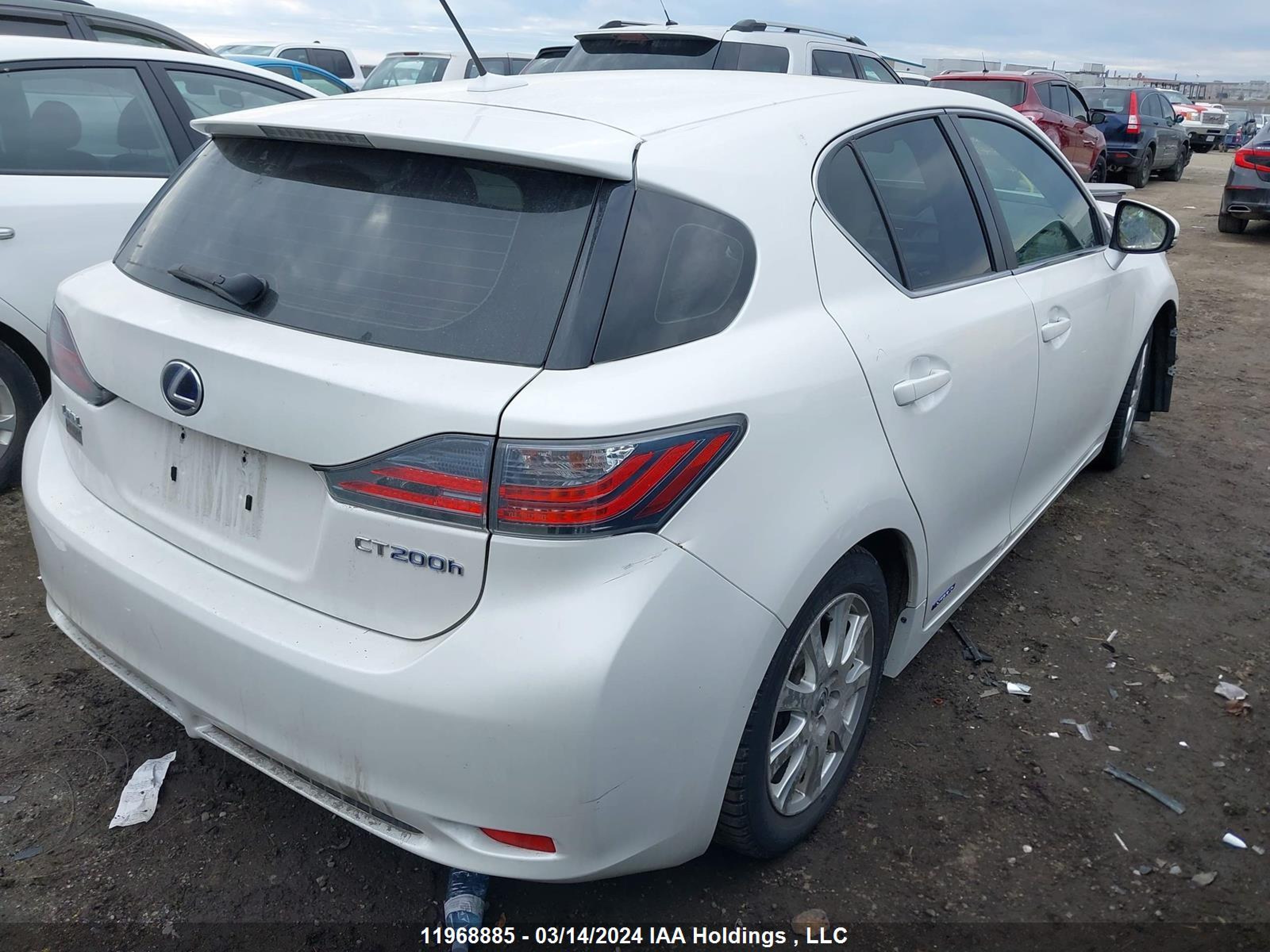 Photo 3 VIN: JTHKD5BH1C2085547 - LEXUS CT 