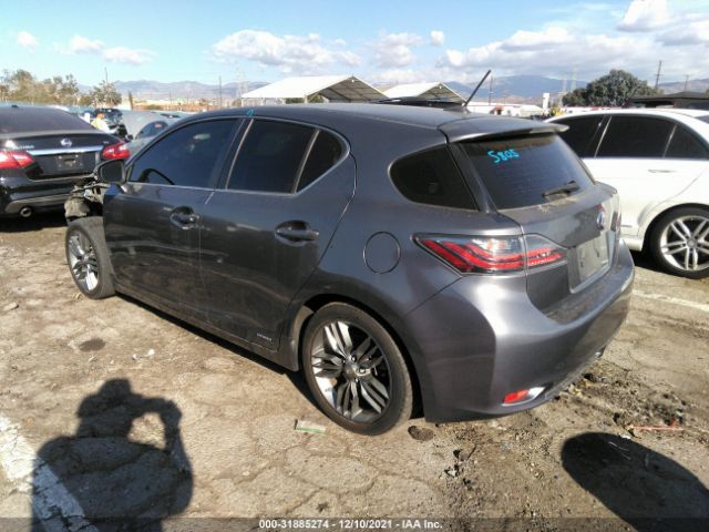 Photo 2 VIN: JTHKD5BH1C2087959 - LEXUS CT 200H 