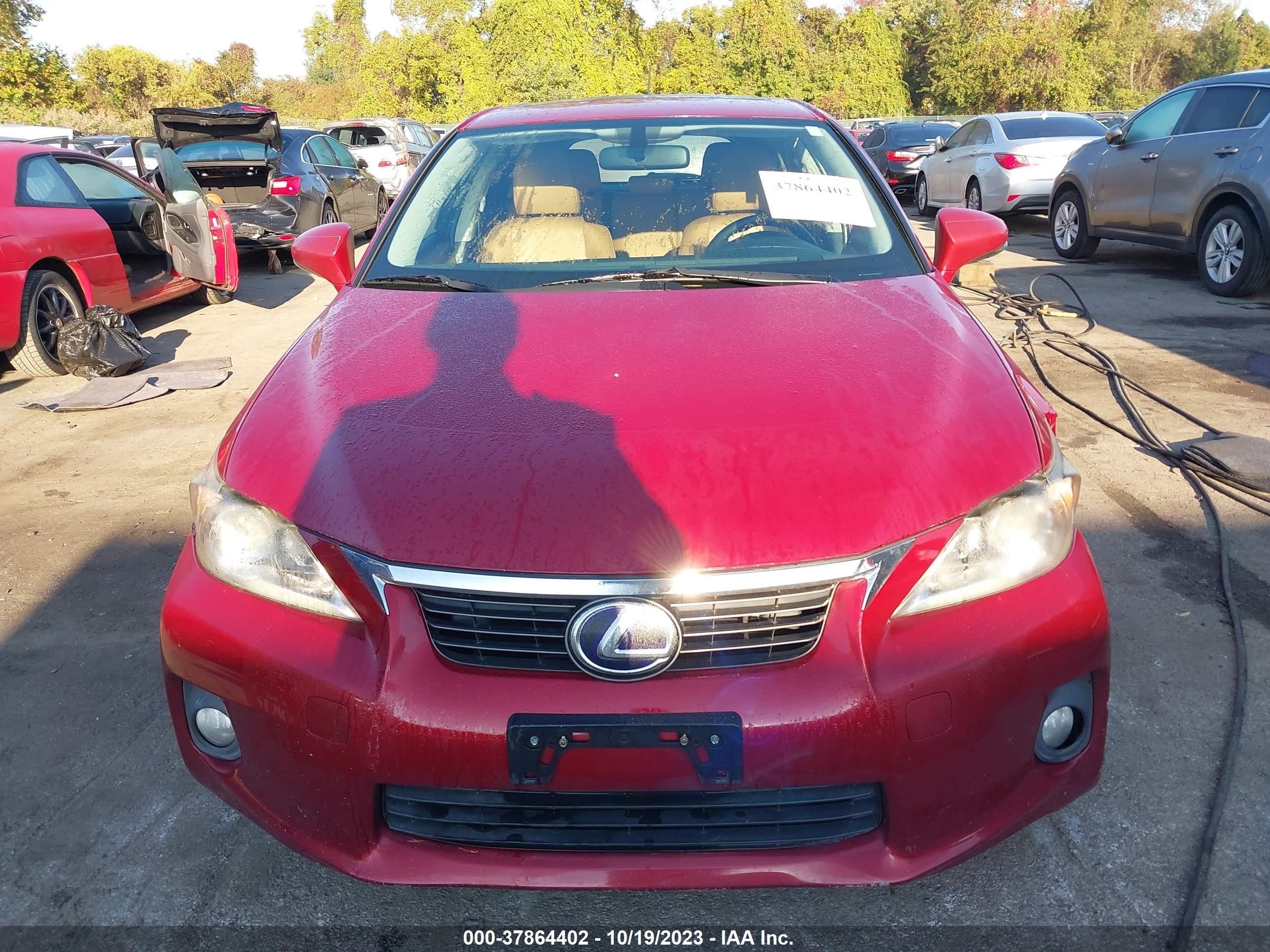 Photo 10 VIN: JTHKD5BH1D2152911 - LEXUS CT 