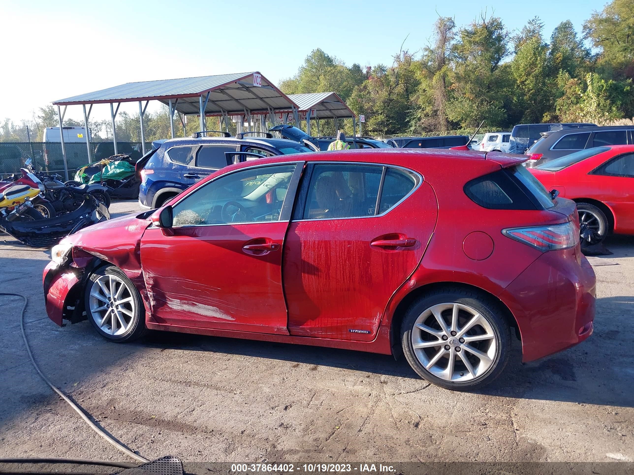 Photo 12 VIN: JTHKD5BH1D2152911 - LEXUS CT 