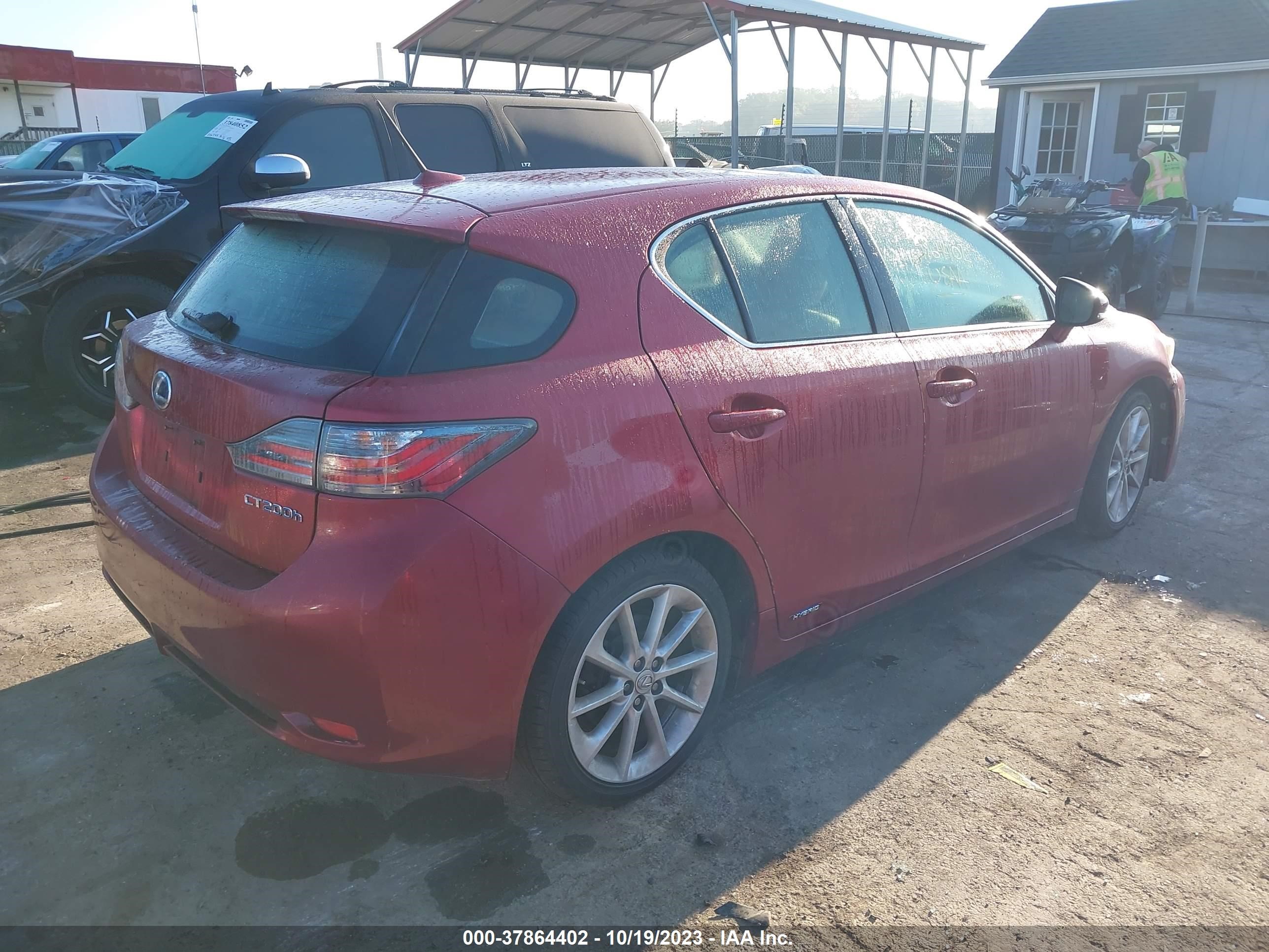 Photo 3 VIN: JTHKD5BH1D2152911 - LEXUS CT 