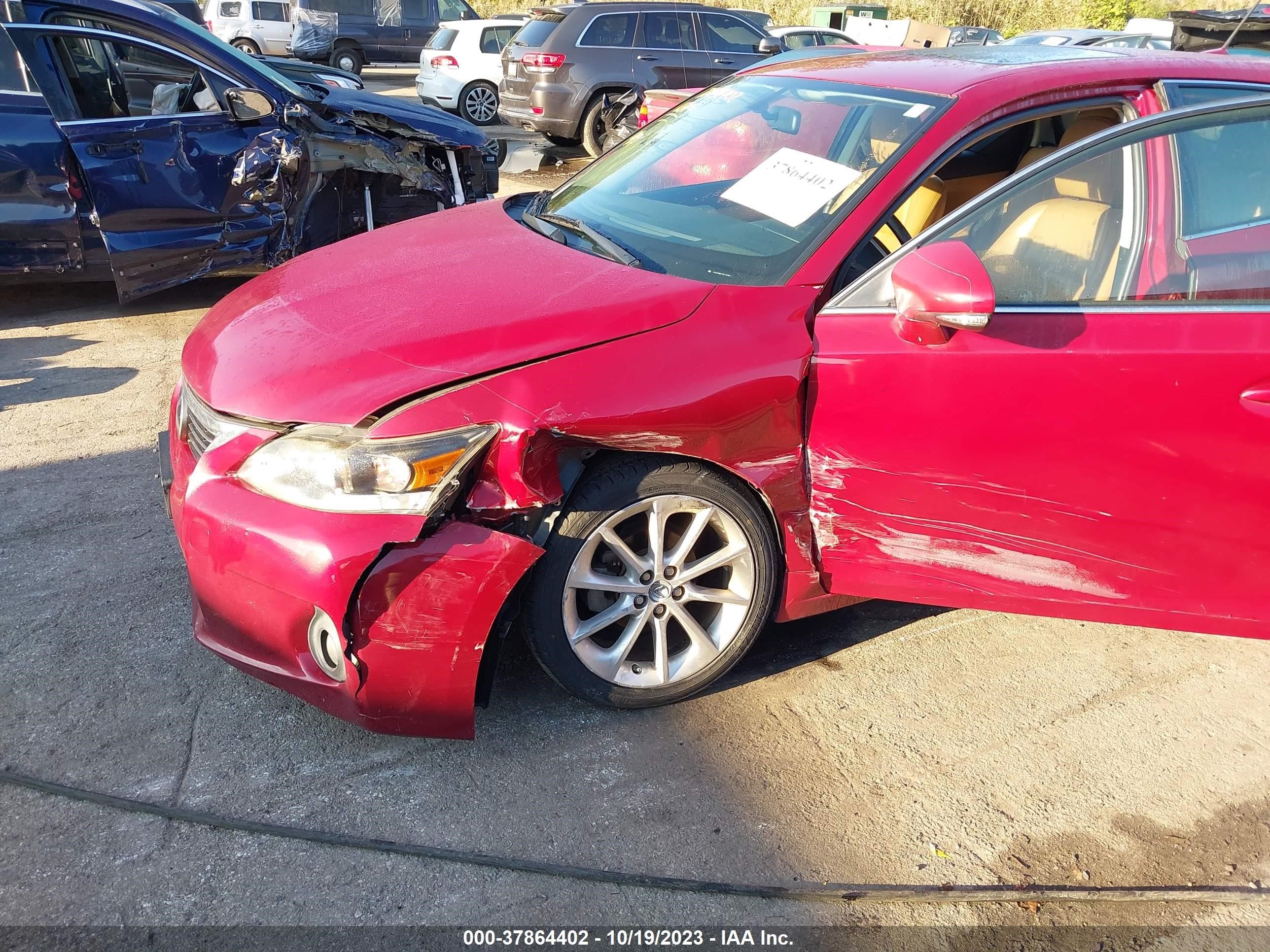 Photo 5 VIN: JTHKD5BH1D2152911 - LEXUS CT 