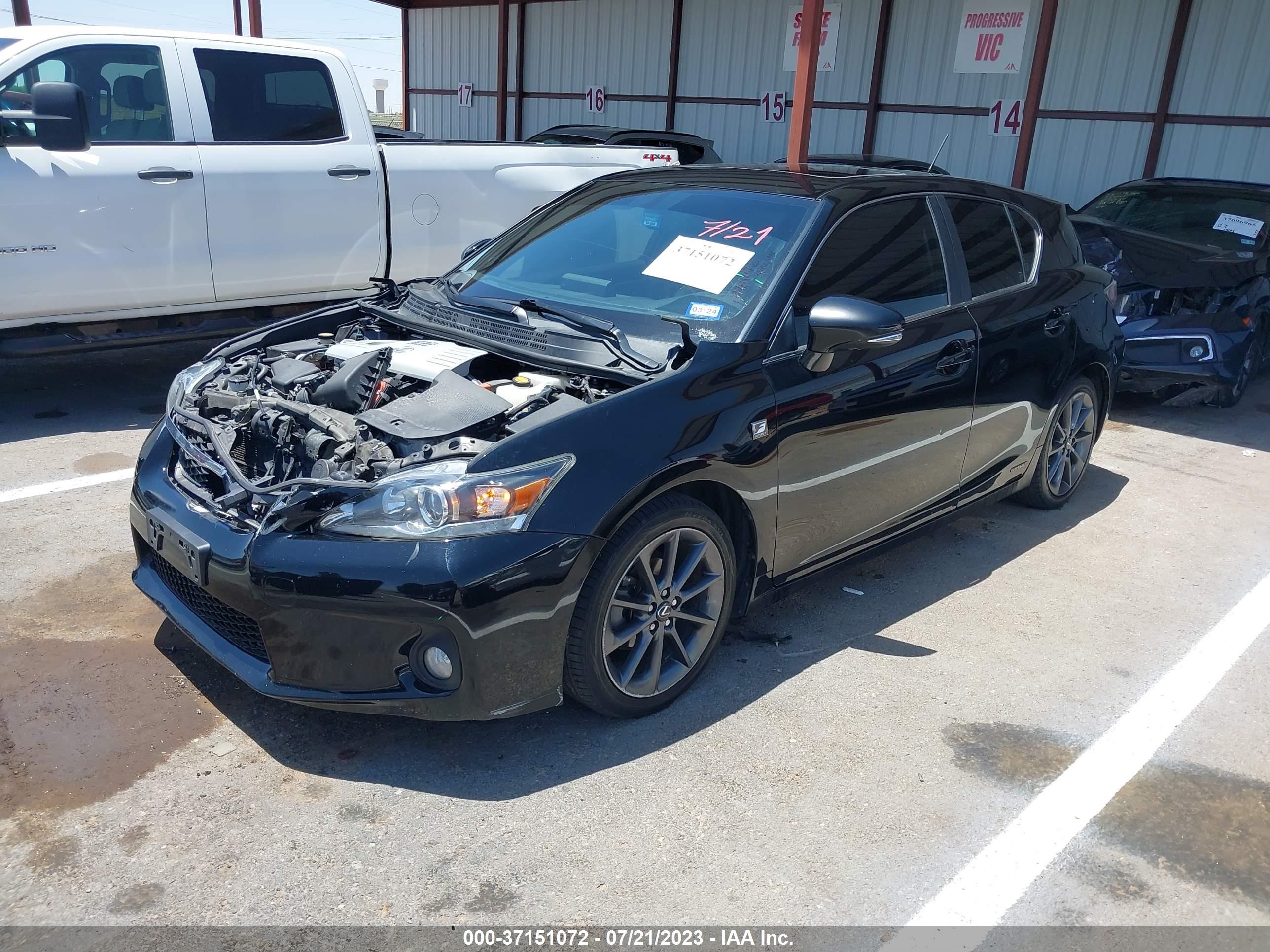 Photo 1 VIN: JTHKD5BH1D2166226 - LEXUS CT 