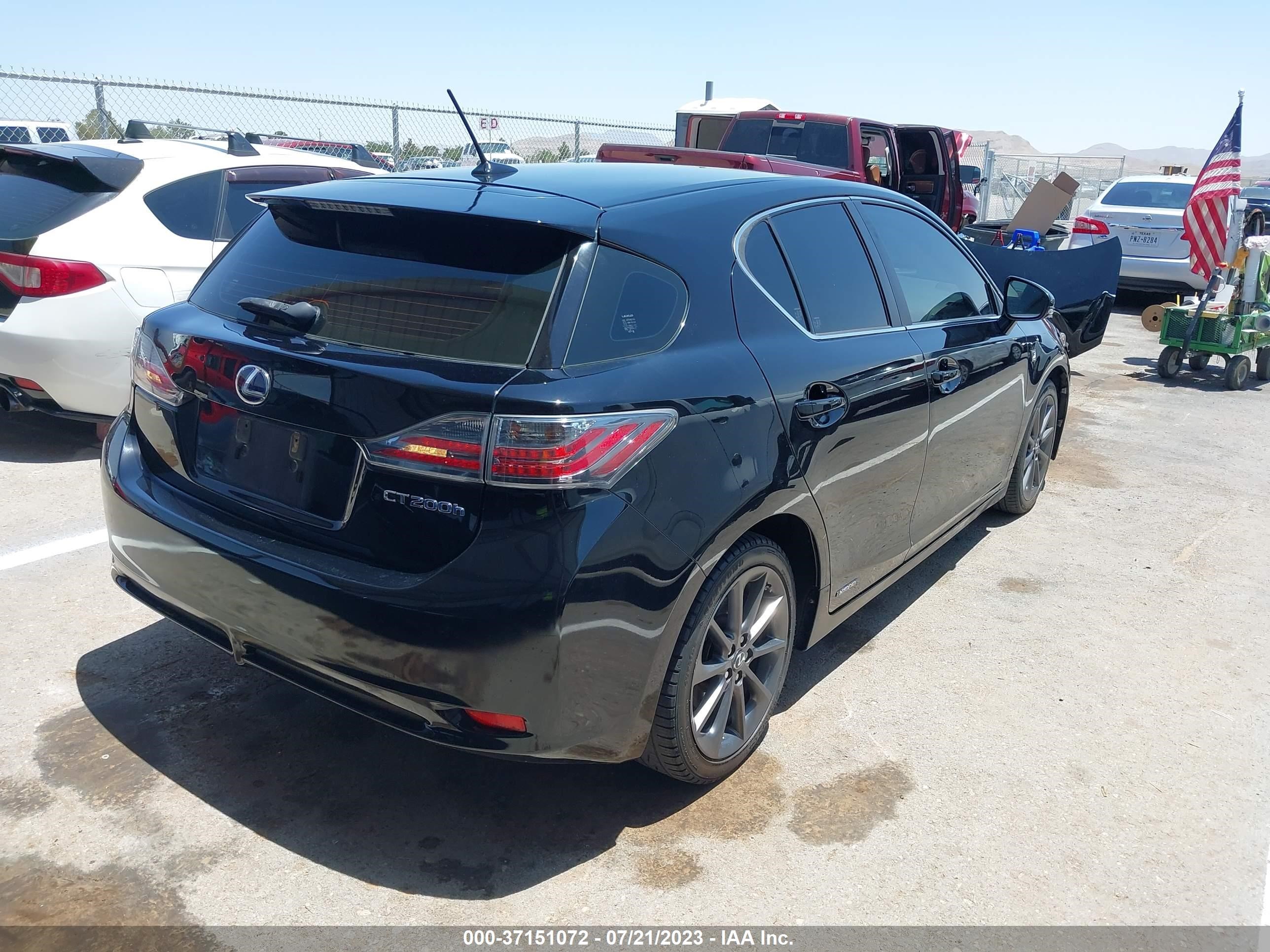 Photo 3 VIN: JTHKD5BH1D2166226 - LEXUS CT 