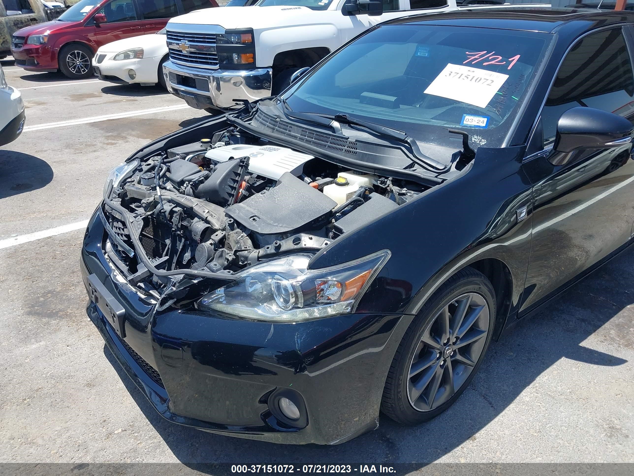 Photo 5 VIN: JTHKD5BH1D2166226 - LEXUS CT 