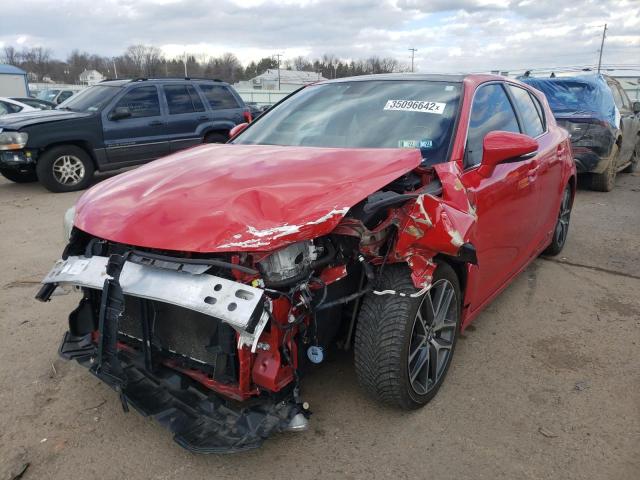 Photo 1 VIN: JTHKD5BH1E2189684 - LEXUS CT 200 