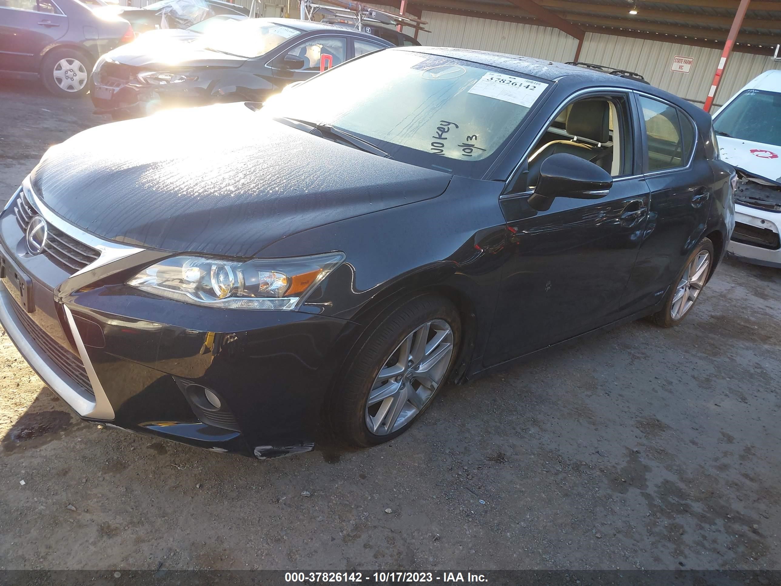 Photo 1 VIN: JTHKD5BH1F2217257 - LEXUS CT 