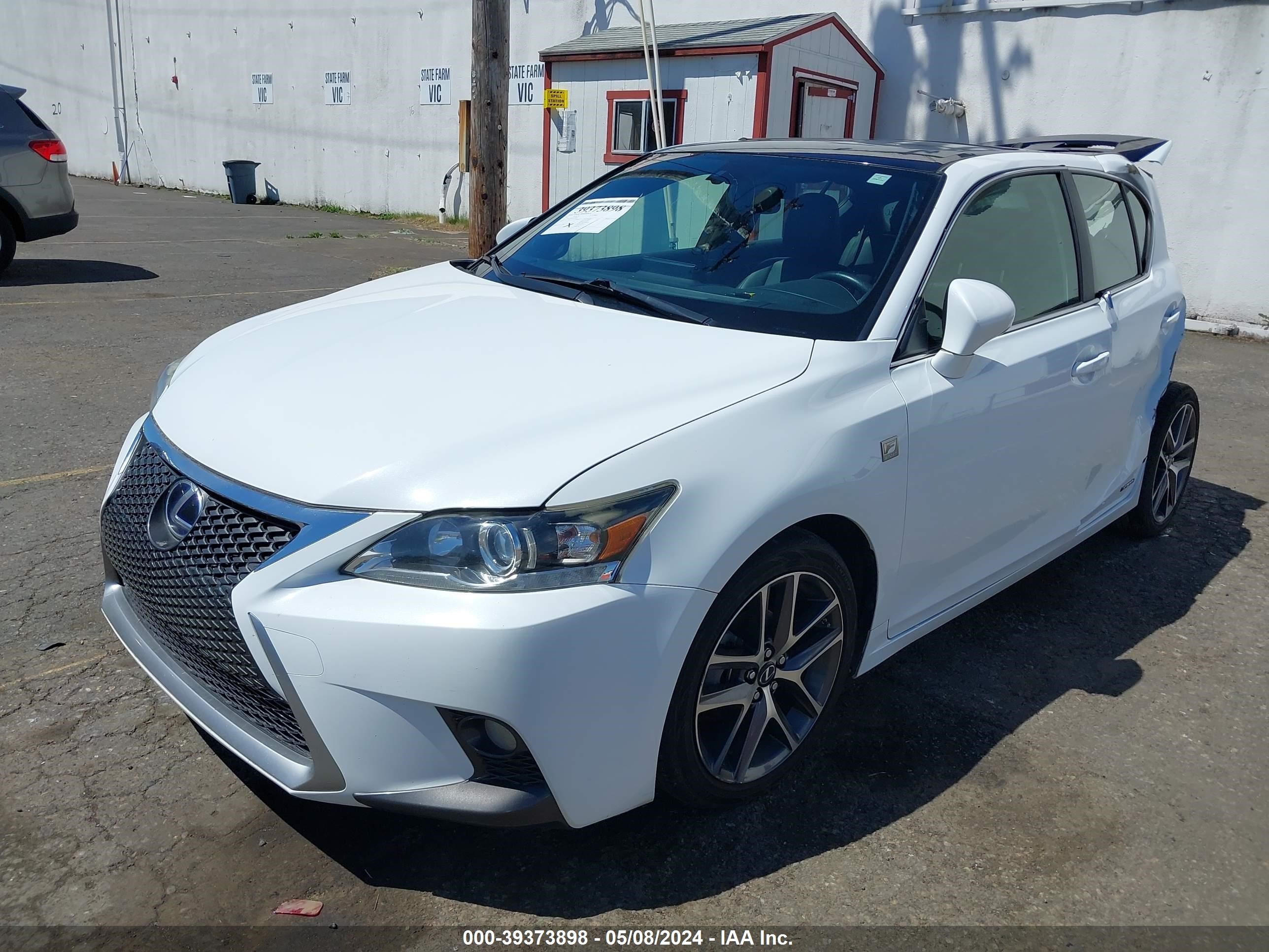 Photo 1 VIN: JTHKD5BH1F2228887 - LEXUS CT 