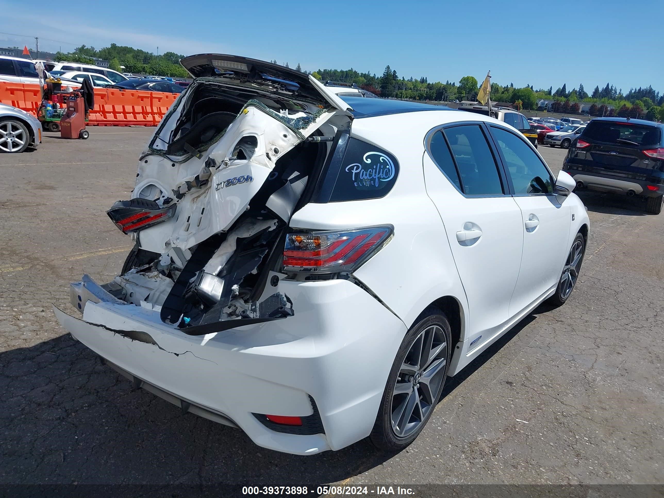 Photo 3 VIN: JTHKD5BH1F2228887 - LEXUS CT 