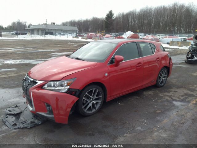 Photo 1 VIN: JTHKD5BH1F2238772 - LEXUS CT 200H 