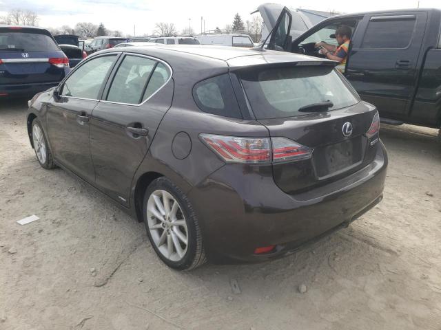 Photo 2 VIN: JTHKD5BH2B2019796 - LEXUS CT 200 