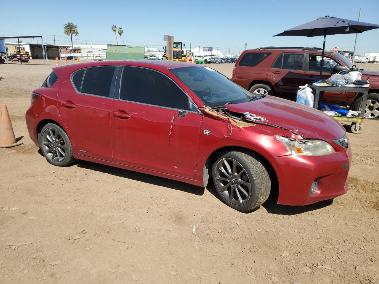 Photo 3 VIN: JTHKD5BH2C2081152 - LEXUS CT 