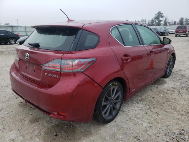 Photo 3 VIN: JTHKD5BH2C2082401 - LEXUS CT 200 