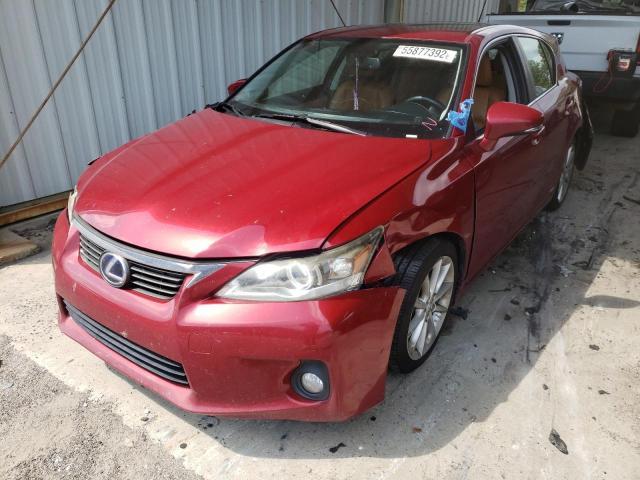 Photo 1 VIN: JTHKD5BH2C2110133 - LEXUS CT 200 