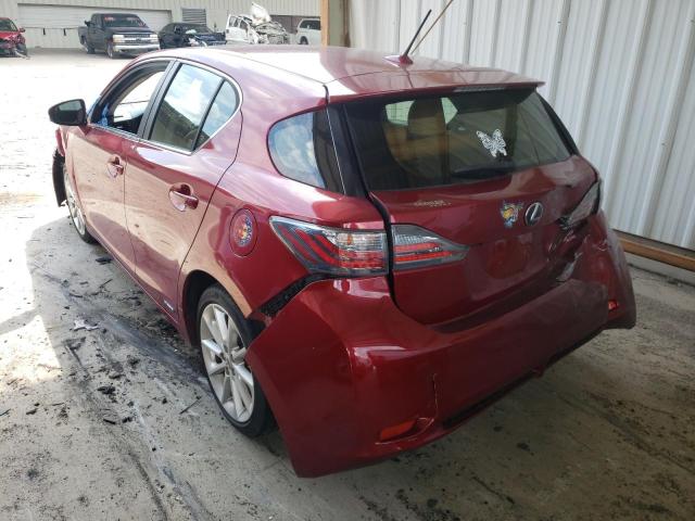 Photo 2 VIN: JTHKD5BH2C2110133 - LEXUS CT 200 