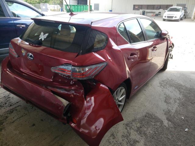 Photo 3 VIN: JTHKD5BH2C2110133 - LEXUS CT 200 