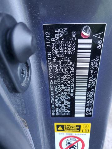 Photo 11 VIN: JTHKD5BH2D2134840 - LEXUS CT 200 